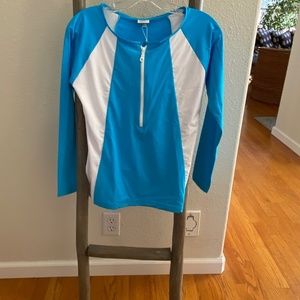 Melissa Odabash Bondi Bikini Long Sleeve Top (TOP ONLY)